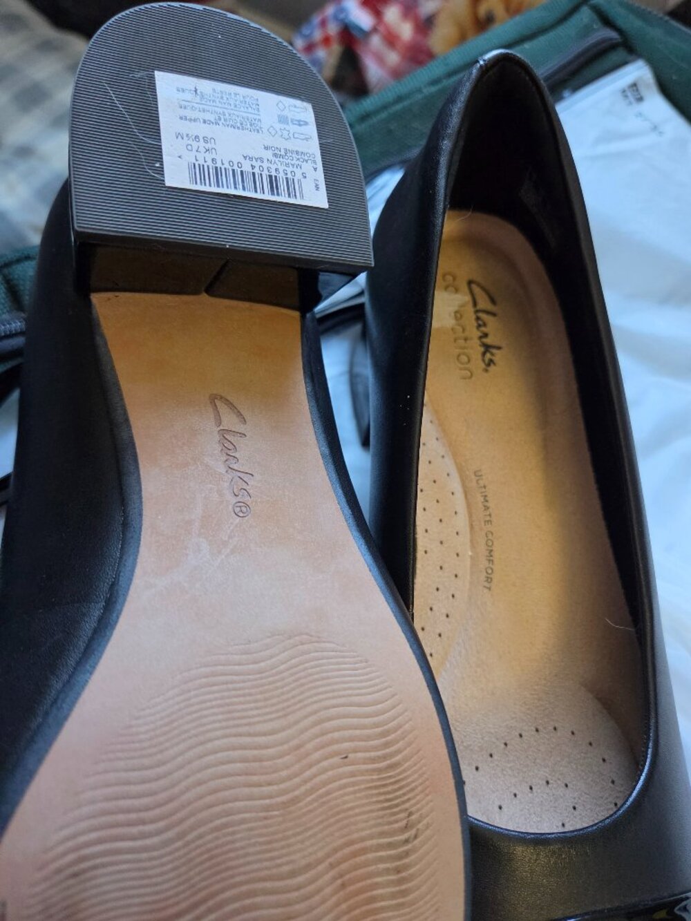 Womens black dress shoes 9.5